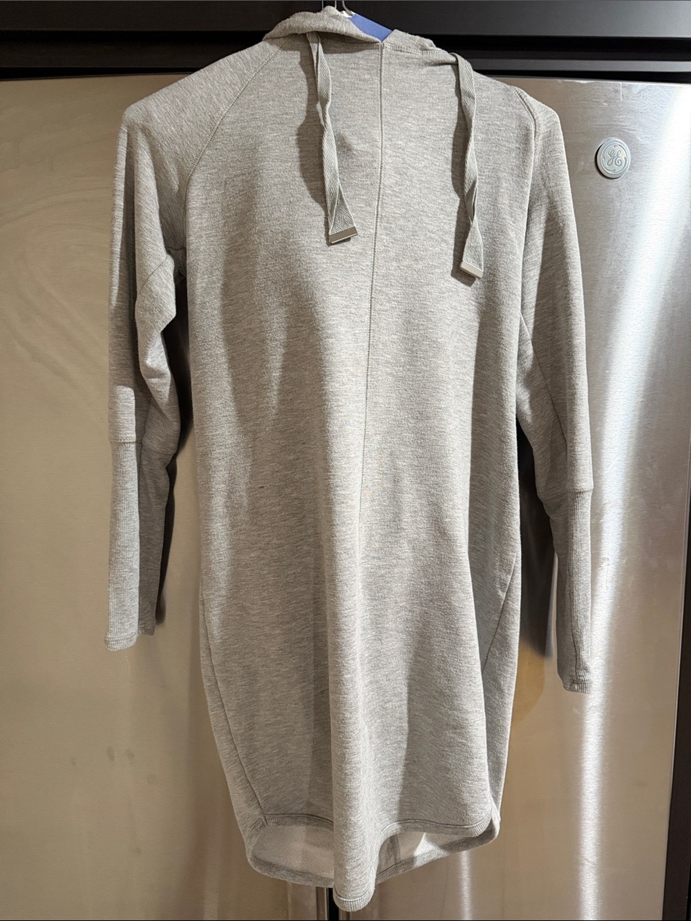 Athleta Women’s Grey Hooded Sweater Dress - Casual